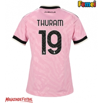 Juventus Khephren Thuram #19 Tricou Fotbal Replică 2026-27 Femei Deplasare